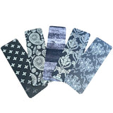 Aesthetic Bookmark Set – Lightweight Thin Paper Bookmarks – Floral, Pastel & Pattern Patterns – 6 to 15 Pack Gift Set for Readers