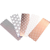 Aesthetic Bookmark Set – Lightweight Thin Paper Bookmarks – Floral, Pastel & Pattern Patterns – 6 to 15 Pack Gift Set for Readers