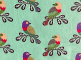 Animal Cotton Fabric – 100% Cotton Poplin, 44” Wide – Animal Nursery Themed Material for Sewing, Quilting, Crafts, Kids Nature Fabric Baby Nursery