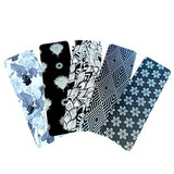 Aesthetic Bookmark Set – Lightweight Thin Paper Bookmarks – Floral, Pastel & Pattern Patterns – 6 to 15 Pack Gift Set for Readers
