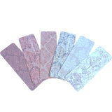 Aesthetic Bookmark Set – Lightweight Thin Paper Bookmarks – Floral, Pastel & Pattern Patterns – 6 to 15 Pack Gift Set for Readers