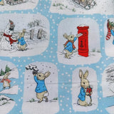 Animal Cotton Fabric – 100% Cotton Poplin, 44” Wide – Animal Nursery Themed Material for Sewing, Quilting, Crafts, Kids Nature Fabric Baby Nursery