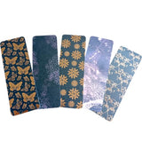 Aesthetic Bookmark Set – Lightweight Thin Paper Bookmarks – Floral, Pastel & Pattern Patterns – 6 to 15 Pack Gift Set for Readers