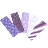 Aesthetic Bookmark Set – Lightweight Thin Paper Bookmarks – Floral, Pastel & Pattern Patterns – 6 to 15 Pack Gift Set for Readers