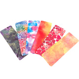 Aesthetic Bookmark Set – Lightweight Thin Paper Bookmarks – Floral, Pastel & Pattern Patterns – 6 to 15 Pack Gift Set for Readers
