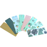 Aesthetic Bookmark Set – Lightweight Thin Paper Bookmarks – Floral, Pastel & Pattern Patterns – 6 to 15 Pack Gift Set for Readers