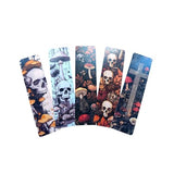 Autumn & Halloween Bookmark Set – Gothic Cute Witch, Pumpkin & Fall Designs Art Bookmarks for Readers, Journals & Gifts Spooky Cozy Academia Stationery