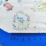 Animal Cotton Fabric – 100% Cotton Poplin, 44” Wide – Animal Nursery Themed Material for Sewing, Quilting, Crafts, Kids Nature Fabric Baby Nursery