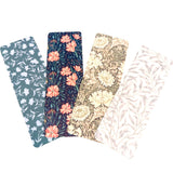 Aesthetic Bookmark Set – Lightweight Thin Paper Bookmarks – Floral, Pastel & Pattern Patterns – 6 to 15 Pack Gift Set for Readers