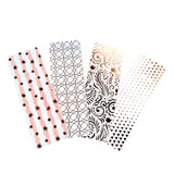 Aesthetic Bookmark Set – Lightweight Thin Paper Bookmarks – Floral, Pastel & Pattern Patterns – 6 to 15 Pack Gift Set for Readers
