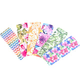 Aesthetic Bookmark Set – Lightweight Thin Paper Bookmarks – Floral, Pastel & Pattern Patterns – 6 to 15 Pack Gift Set for Readers