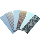 Aesthetic Bookmark Set – Lightweight Thin Paper Bookmarks – Floral, Pastel & Pattern Patterns – 6 to 15 Pack Gift Set for Readers