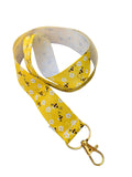 Daisy Bees on Deep Yellow
