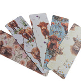 Aesthetic Bookmark Set – Lightweight Thin Paper Bookmarks – Floral, Pastel & Pattern Patterns – 6 to 15 Pack Gift Set for Readers