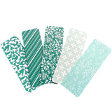 Aesthetic Bookmark Set – Lightweight Thin Paper Bookmarks – Floral, Pastel & Pattern Patterns – 6 to 15 Pack Gift Set for Readers