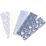 Aesthetic Bookmark Set – Lightweight Thin Paper Bookmarks – Floral, Pastel & Pattern Patterns – 6 to 15 Pack Gift Set for Readers