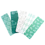 Aesthetic Bookmark Set – Lightweight Thin Paper Bookmarks – Floral, Pastel & Pattern Patterns – 6 to 15 Pack Gift Set for Readers