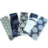 Aesthetic Bookmark Set – Lightweight Thin Paper Bookmarks – Floral, Pastel & Pattern Patterns – 6 to 15 Pack Gift Set for Readers