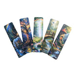Autumn & Halloween Bookmark Set – Gothic Cute Witch, Pumpkin & Fall Designs Art Bookmarks for Readers, Journals & Gifts Spooky Cozy Academia Stationery
