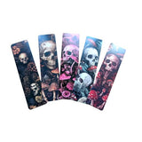 Autumn & Halloween Bookmark Set – Gothic Cute Witch, Pumpkin & Fall Designs Art Bookmarks for Readers, Journals & Gifts Spooky Cozy Academia Stationery