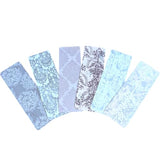 Aesthetic Bookmark Set – Lightweight Thin Paper Bookmarks – Floral, Pastel & Pattern Patterns – 6 to 15 Pack Gift Set for Readers