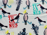 Animal Cotton Fabric – 100% Cotton Poplin, 44” Wide – Animal Nursery Themed Material for Sewing, Quilting, Crafts, Kids Nature Fabric Baby Nursery