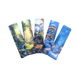 Autumn & Halloween Bookmark Set – Gothic Cute Witch, Pumpkin & Fall Designs Art Bookmarks for Readers, Journals & Gifts Spooky Cozy Academia Stationery